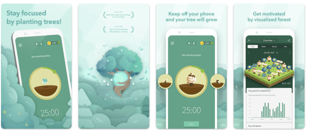 Forest - Productivity app