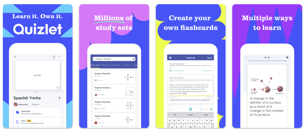 Quizlet - Study app