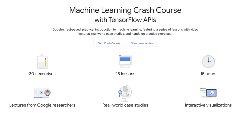 Machine Learning Course by Google