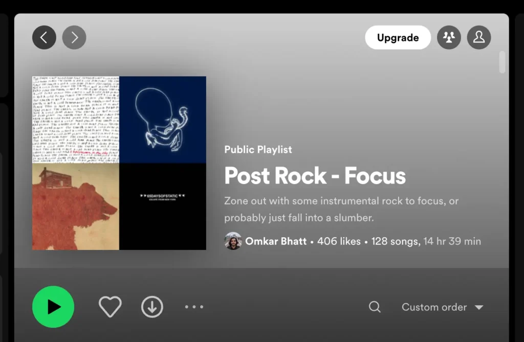 Post Rock-Focus