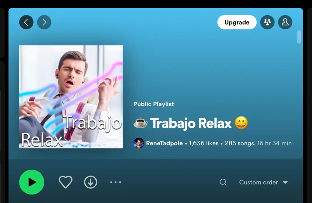 Trabajo Relax - Best Spotify Playlists for study sessions